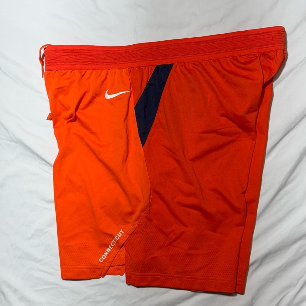 Authentic WNBA Connecticut Sun Nike Aeroswift Game Shorts XXL/42 Length +1 - Picture 3 of 9